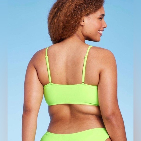 Wild Fable M/L Neon Green Bikini - Picture 2 of 15